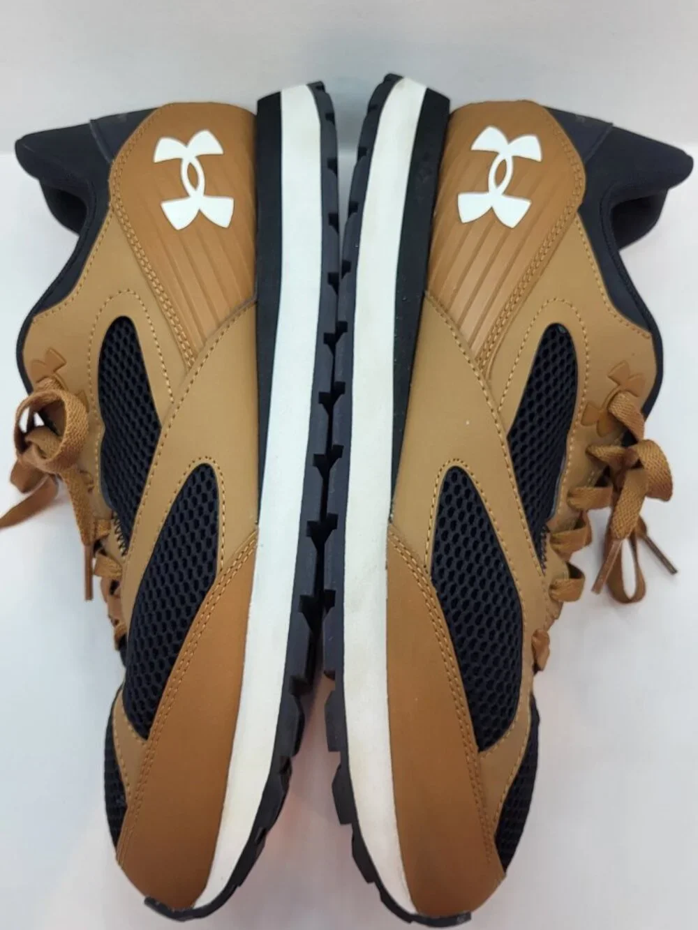 Under Armour Jogger Men's Size 13 Brown Black Running Shoes 3028387-009